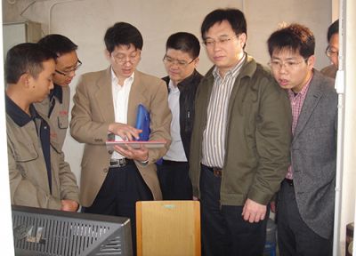 省經(jīng)委、市經(jīng)委領(lǐng)導(dǎo)了解工作情況